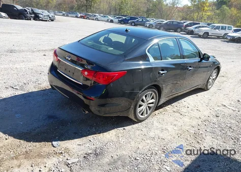 2015 Infiniti Q50 Premium из США, поврежденный, VIN JN1BV7AR6FM408877